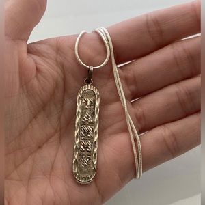 Tammy Cartouche Necklace